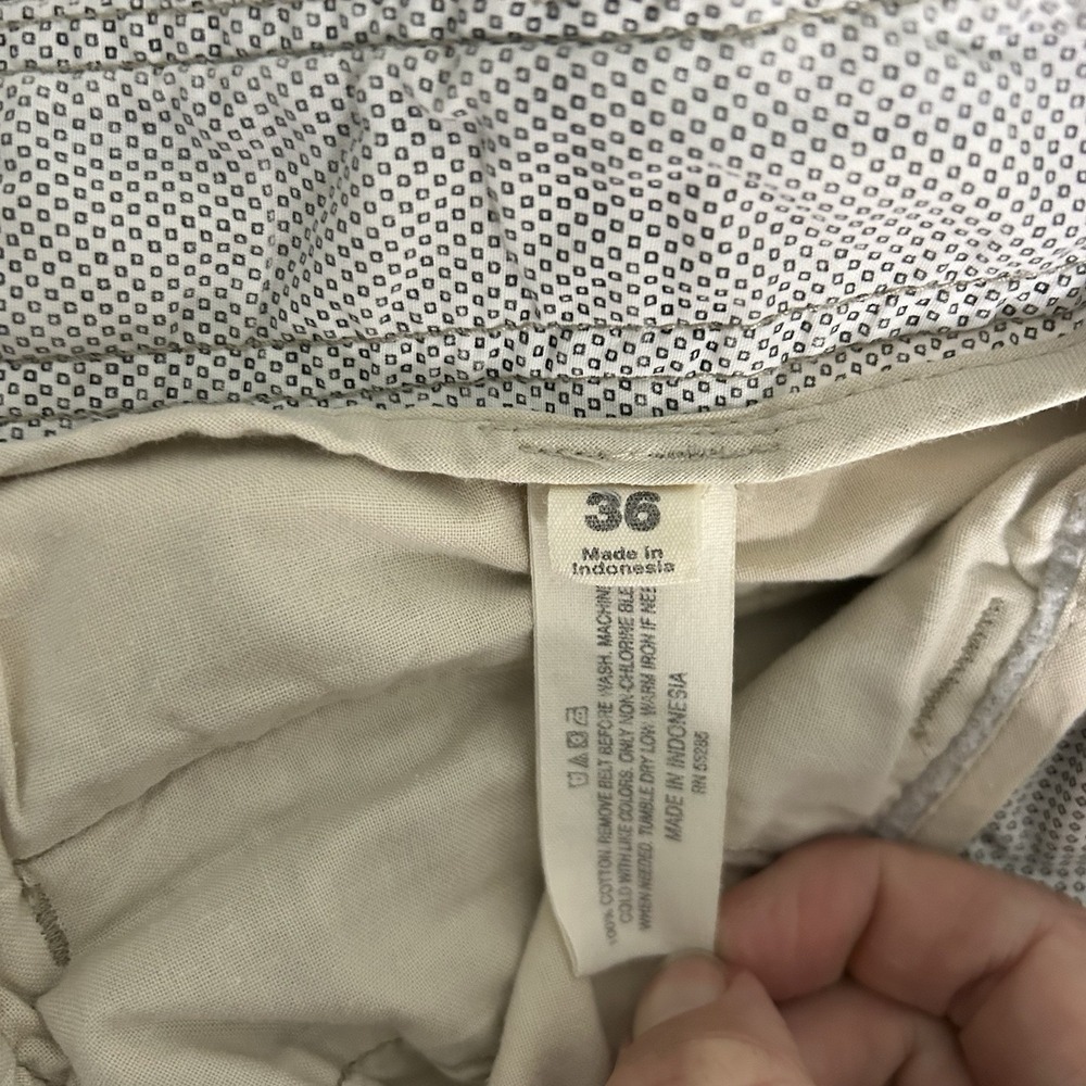 Express Incorruptible‎ Cargo Shorts Men's 36 Khaki Beige Y2K Streetwear Vintage - Picture 3 of 7